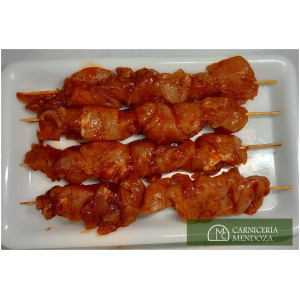Pincho pollo barbacoa